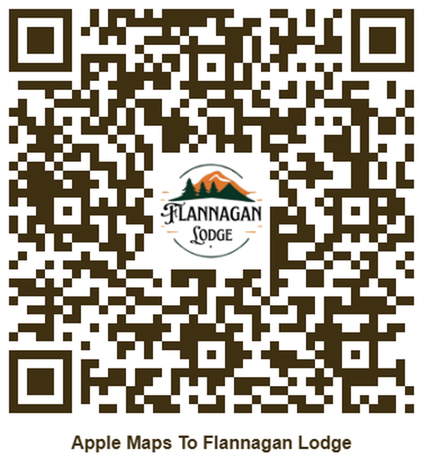 Apple Maps directions to Flannagan Lodge QR code