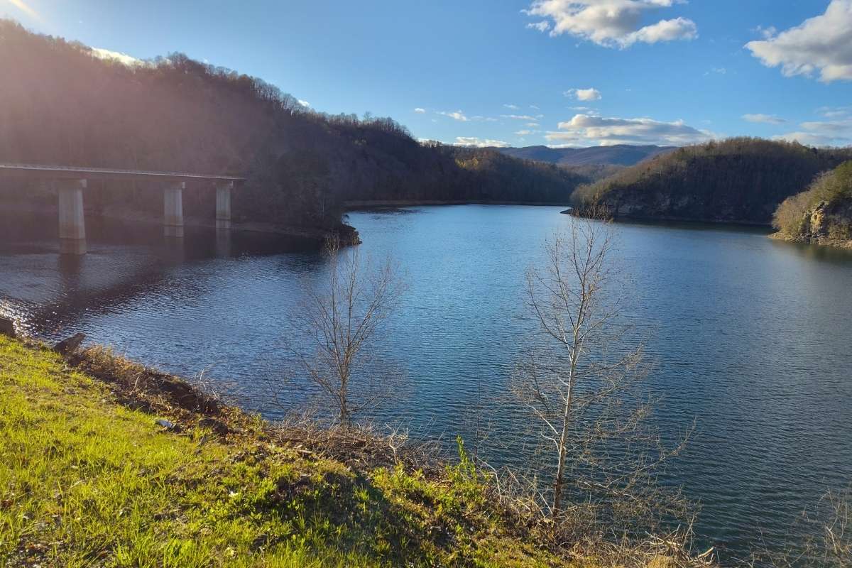 Marina Bridge at John W Flannagan Dam